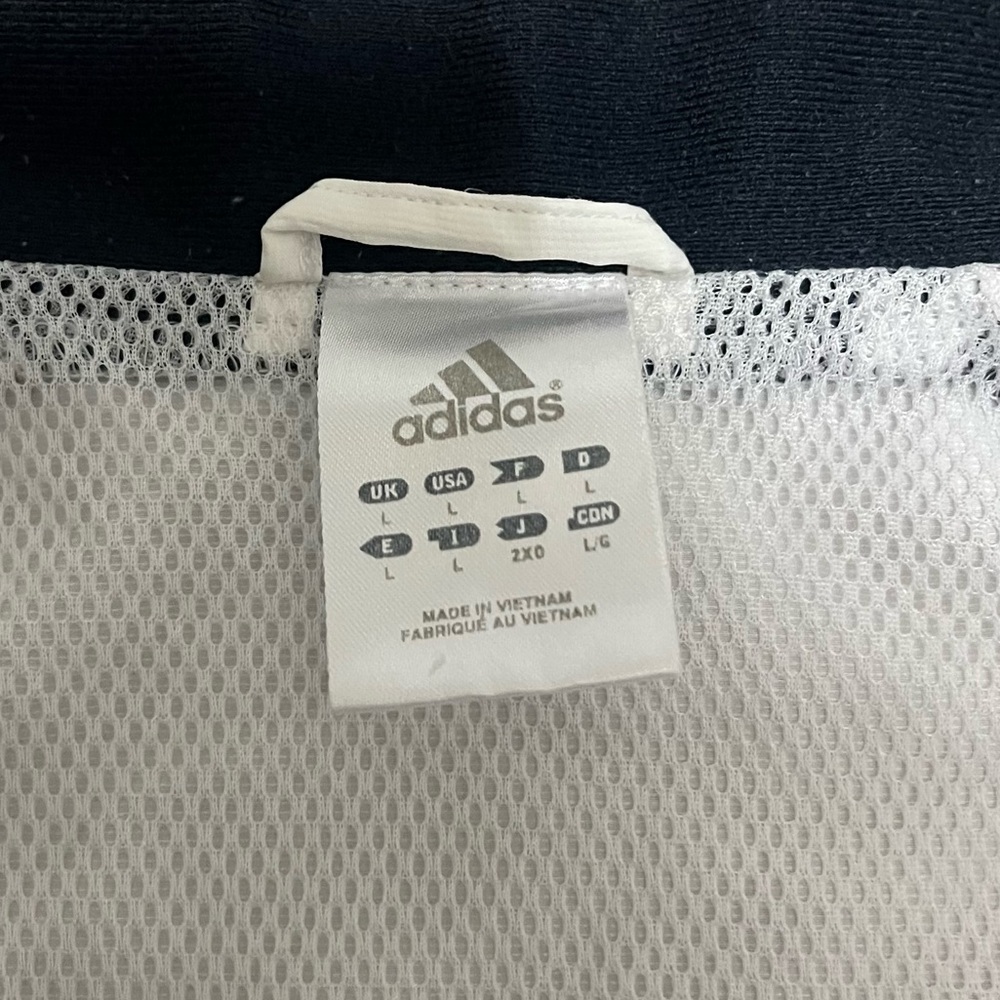 Vintage Adidas Windbreaker Jacket Size Large - Picture 4 of 8